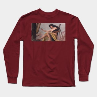 An Allegory of Art by Luis Ricardo Falero, 1892 Long Sleeve T-Shirt